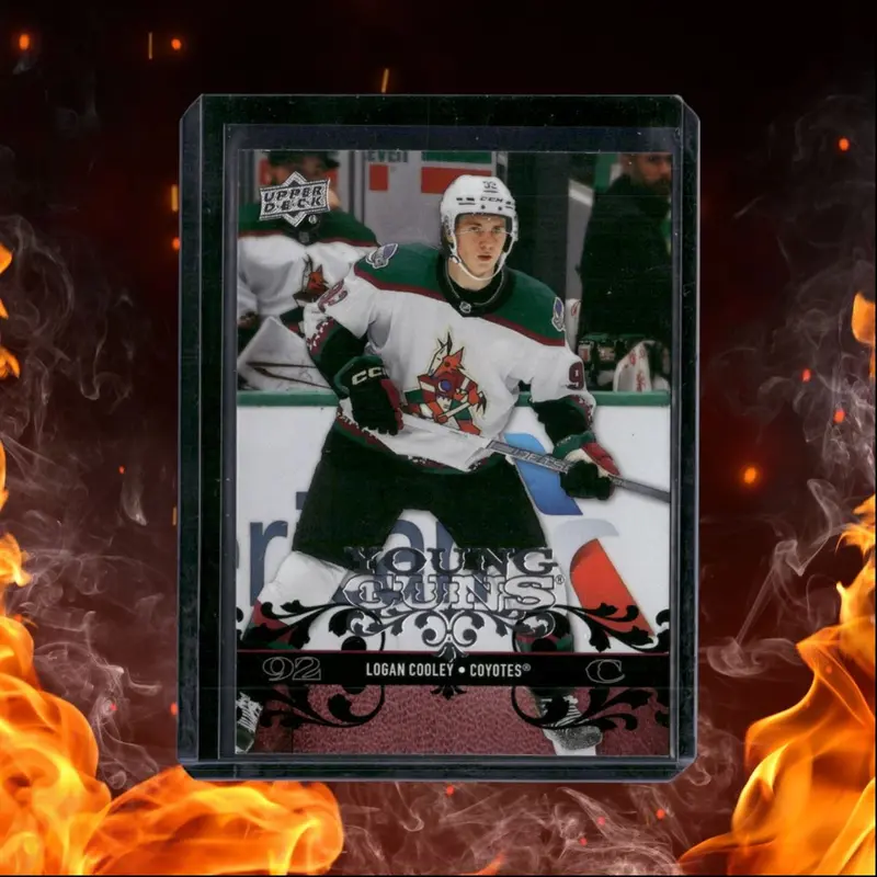 2023-24 Upper Deck Logan Cooley 2008-09 Retro Young Guns Rookie #T-35