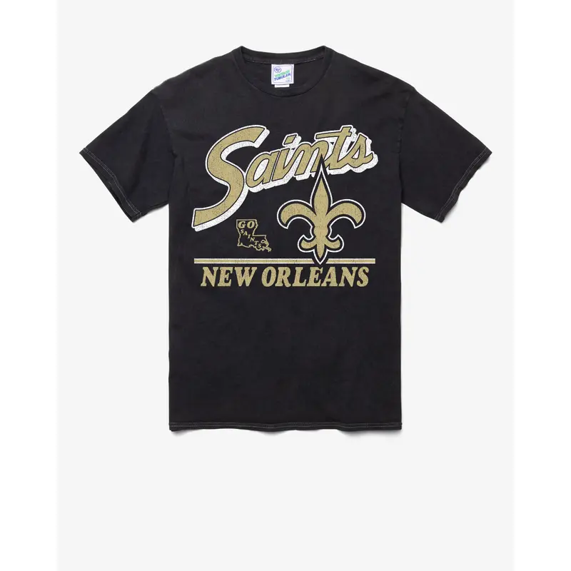 NEW ORLEANS SAINTS FLY BY VINTAGE '47 TUBULAR TEE