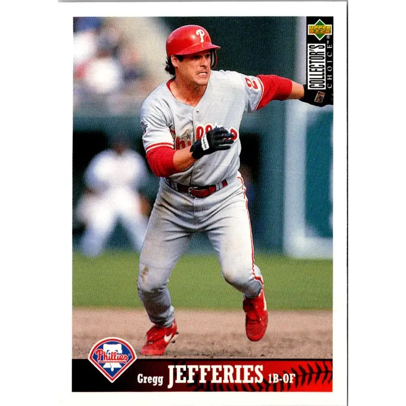 1997 Collector's Choice Gregg Jefferies #195