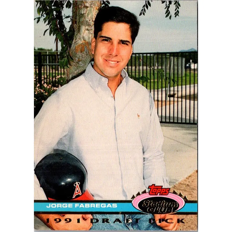1992 Stadium Club Dome Jorge Fabregas #46 Rookie