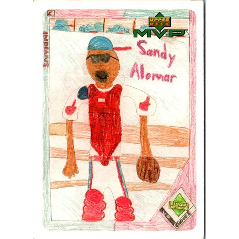 2000 Upper Deck MVP Draw Your Own Card Sandy Alomar Jr. #DT26