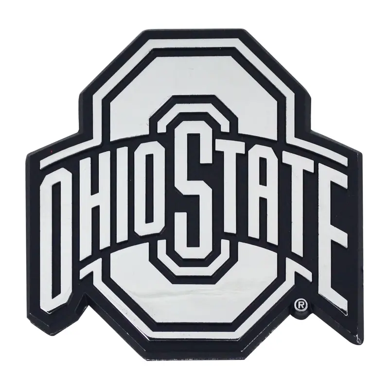 Ohio State University Chrome Emblem