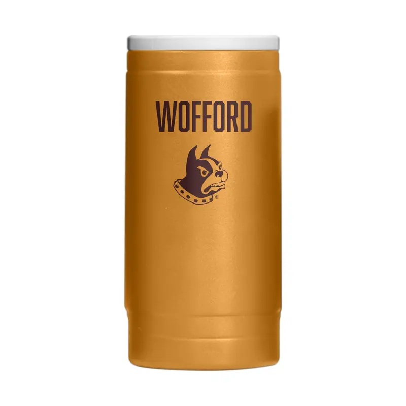 Wofford 12oz Oak Huddle Powdercoat SlimCan Coolie