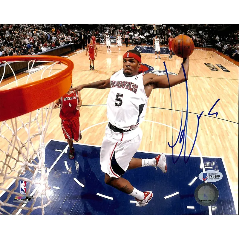 Hawks Josh Smith Authentic Signed 8x10 Photo Autographed BAS #F84499