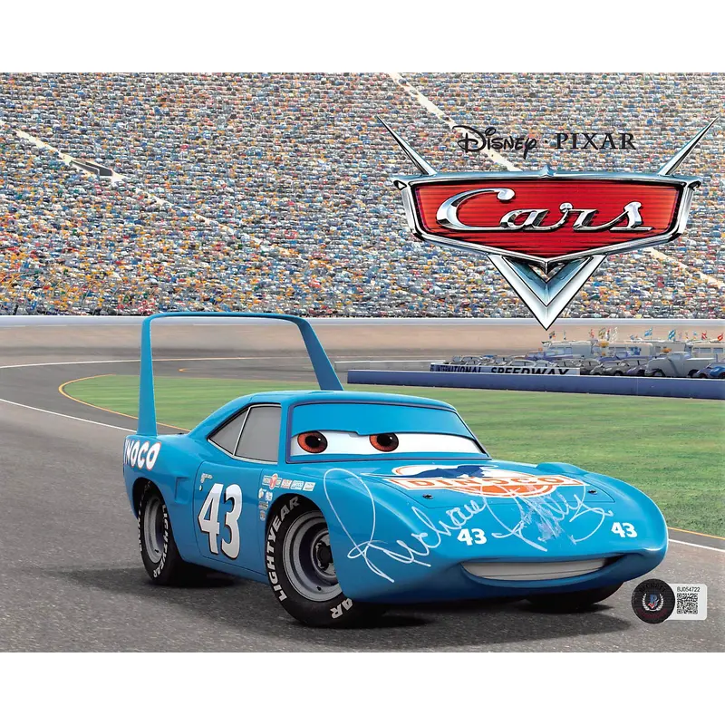 NASCAR Richard Petty Authentic Signed 8x10 Photo Autographed BAS #BJ054722
