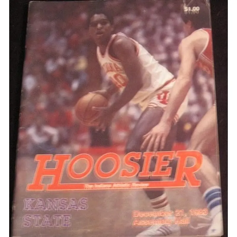 1983 Indiana University vs Kansas State Basketball Program