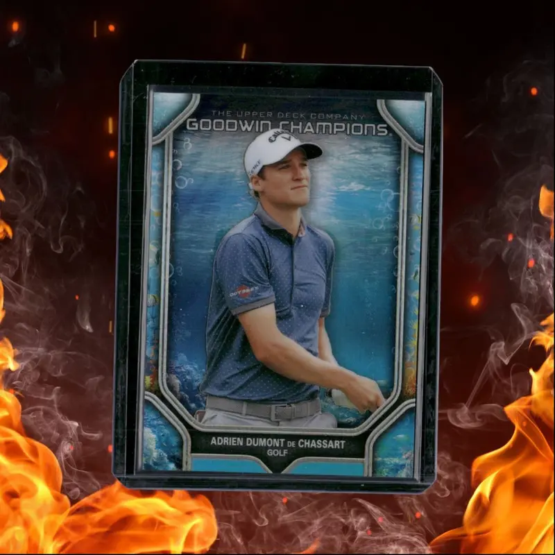 2024 Upper Deck Goodwin Champions Adrien Dumont De Chassart Portraits Aquamarine