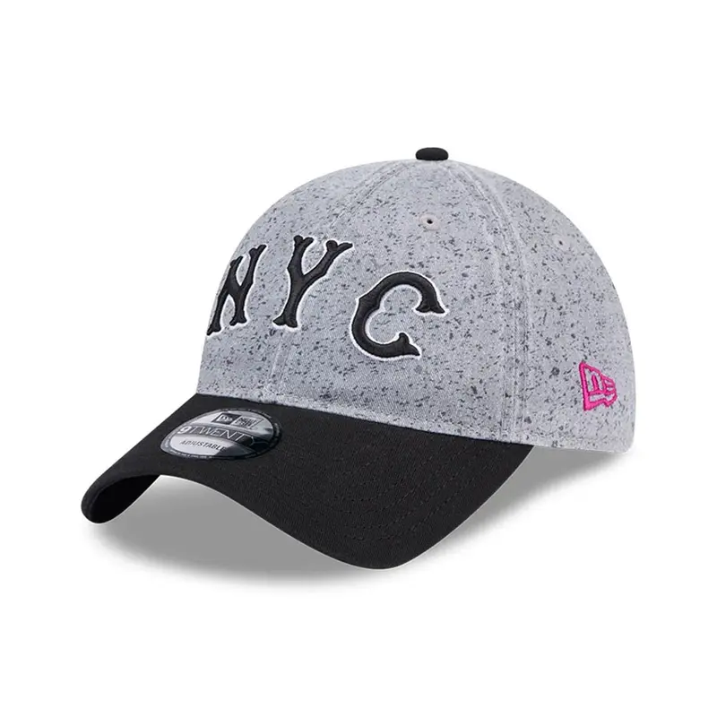 New York Mets MLB City Connect 2025 Grey 9TWENTY Adjustable Cap