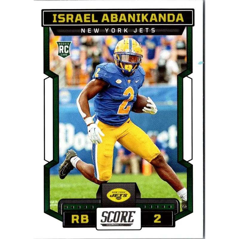 2023 Score Israel Abanikanda #326 Rookie
