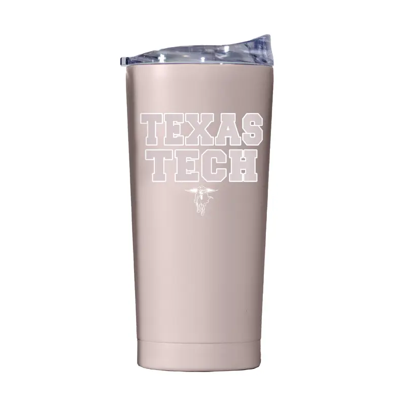 Texas Tech 20oz Stencil Powder Coat Tumbler