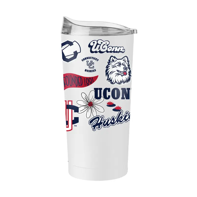 UConn Vintage 20oz Native Powder Coat Tumbler