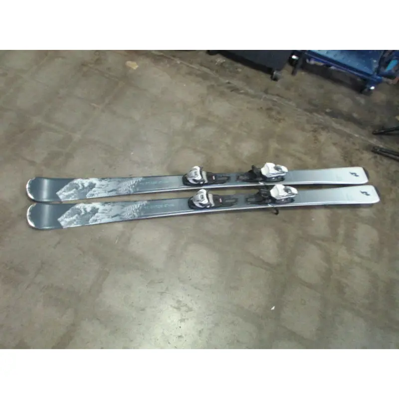 Used Nordica Wild Belle 74 168cm Downhill Skis w/ Marker Bindings