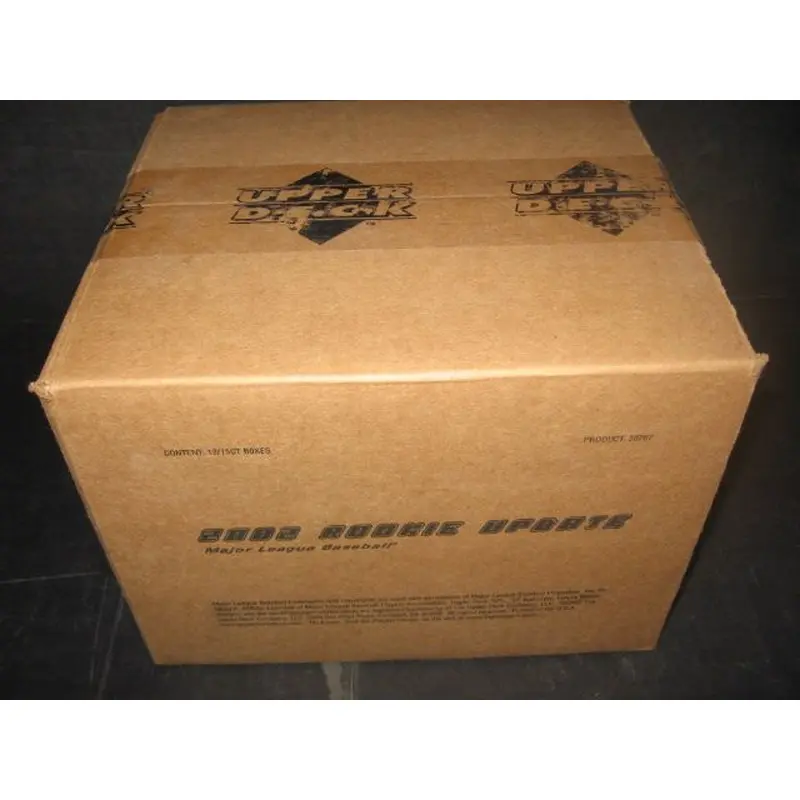 2002 Upper Deck Rookie Update Baseball Case (Hobby) (12 Box)