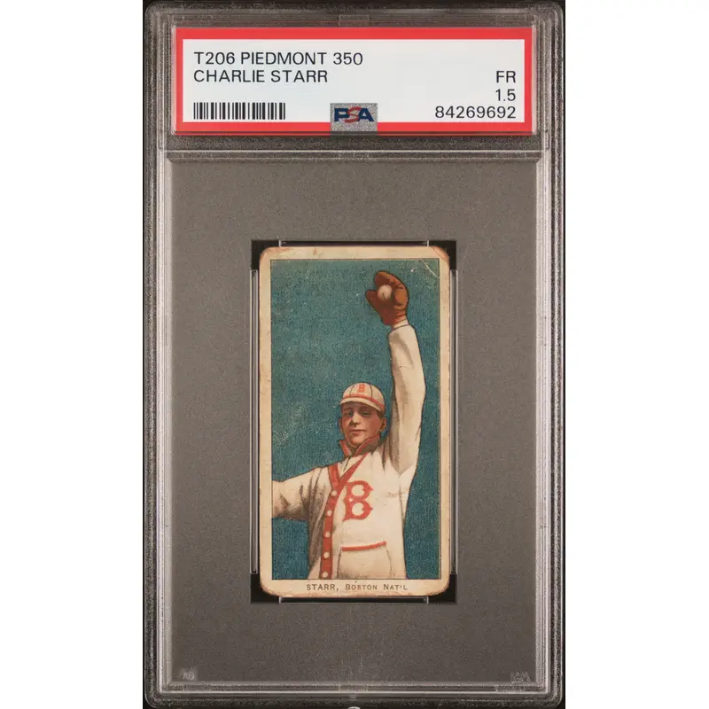 Charlie Starr 1909-11 T206 Piedmont 350 PSA 1.5 Fair