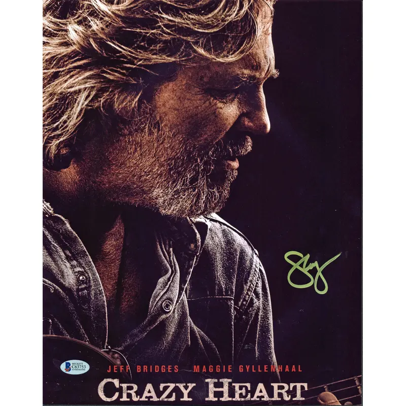 Scott Cooper Crazy Heart Authentic Signed 11x14 Photo Autographed BAS #C63753