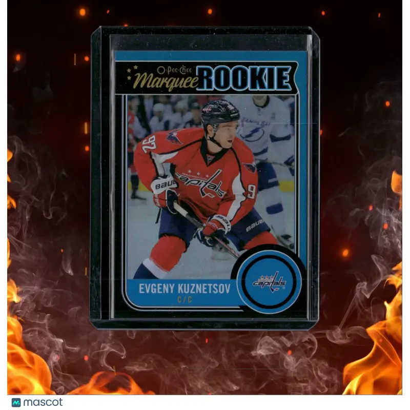 2014-15 O-Pee-Chee Evgeny Kuznetsov Black Rainbow Marquee Rookie 023/100 #533