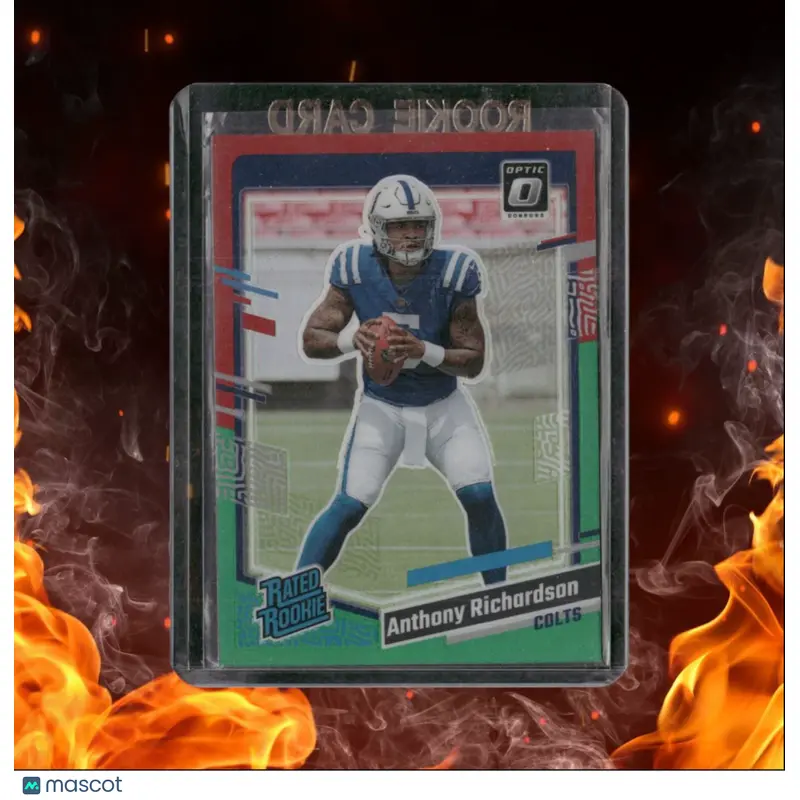 2023 Panini Donruss Anthony Richardson Optic Preview Red Green Prizm Rated
