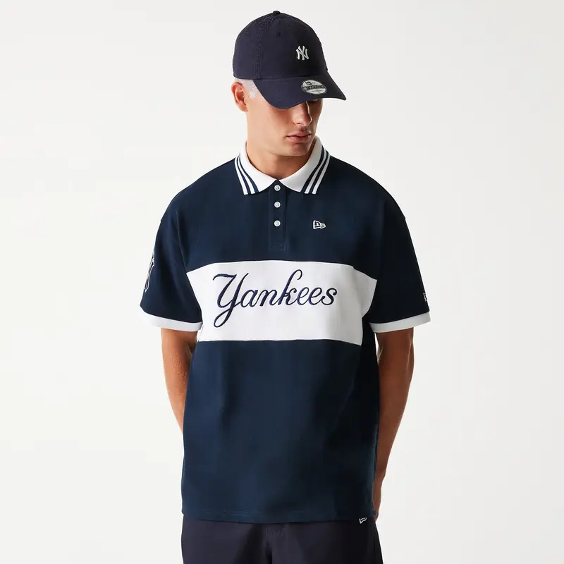 New Era - MLB GRPHC POLO - New York Yankees - Navy