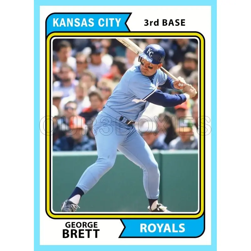 George Brett 1974 Topps Custom Card - 4803