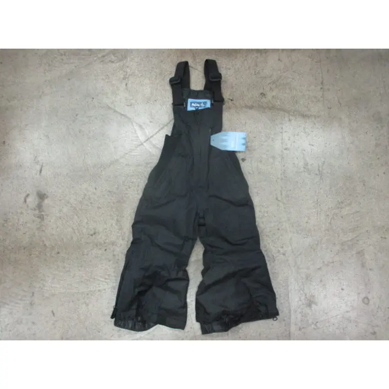 New Pulse Toddler Overland Ski Bibs Black Size 4T