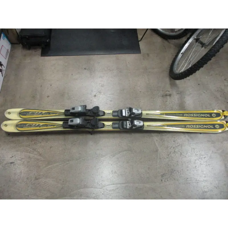 Used Rossignol Cut 10.7 Super R 170CM Downhill Skis With Rossignol Bindings
