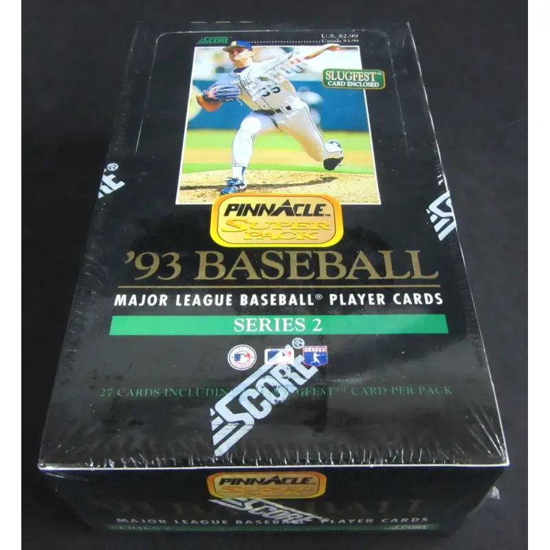 1993 Pinnacle Baseball Series 2 Jumbo Box