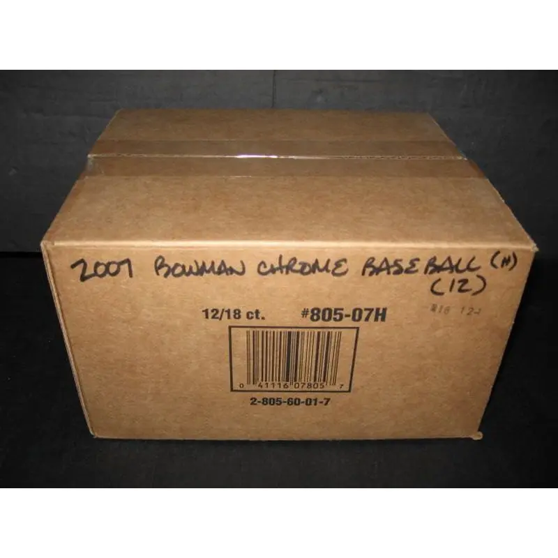 2007 Bowman Chrome Baseball Case (Hobby) (12 Box)