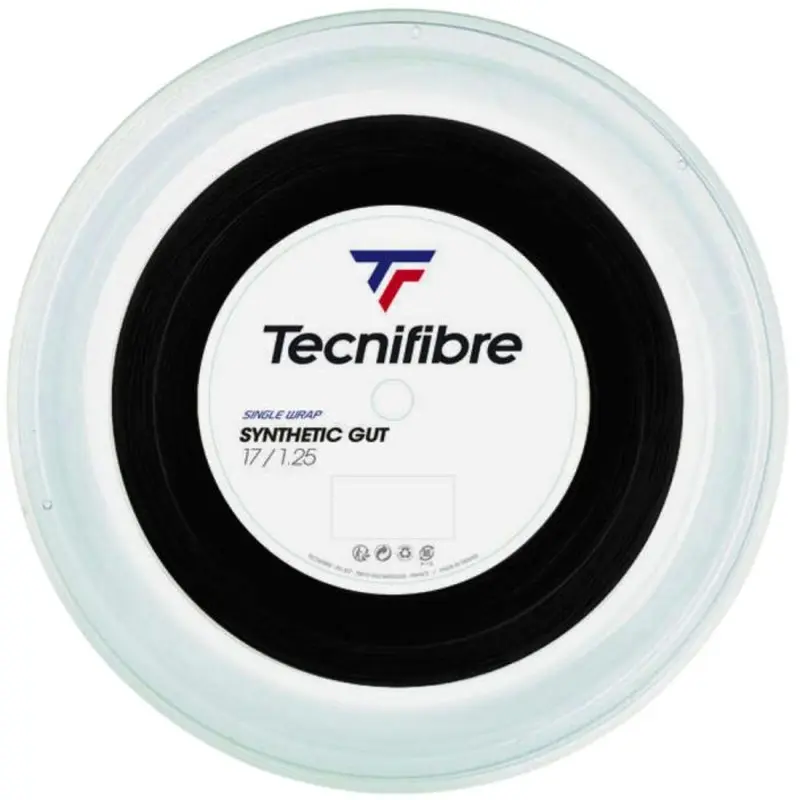 Tecnifibre Synthetic Squash Reel - Black | Kibi Sports