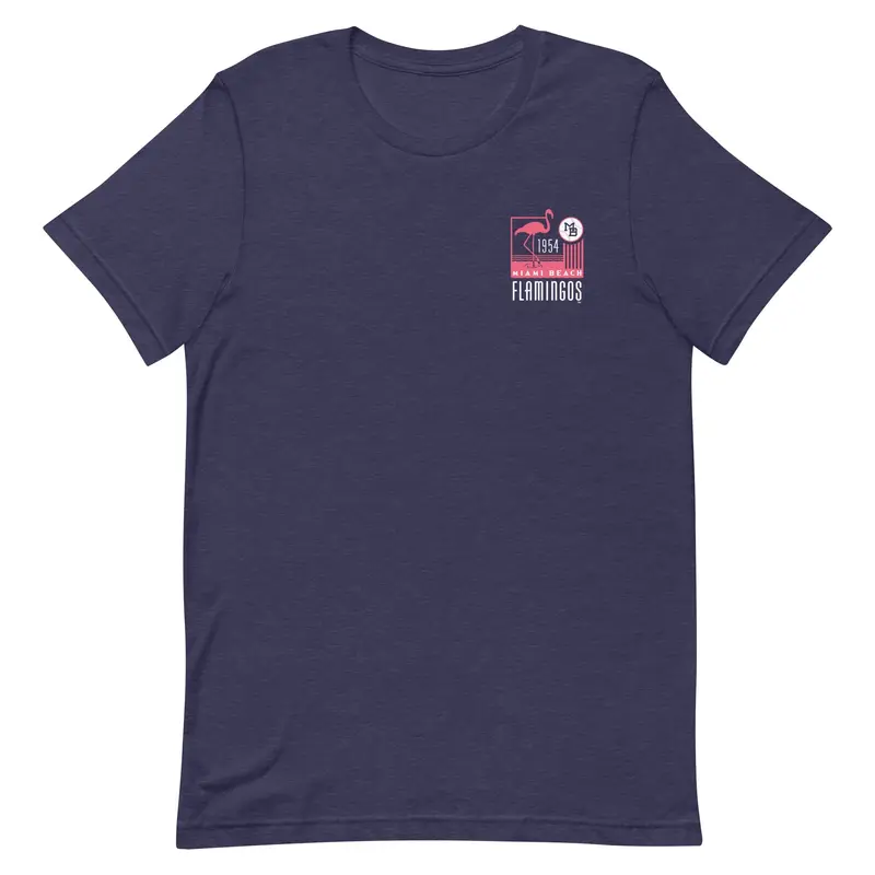 MiLB Hometown Collection Miami Beach Flamingos Adult Short Sleeve T-Shirt