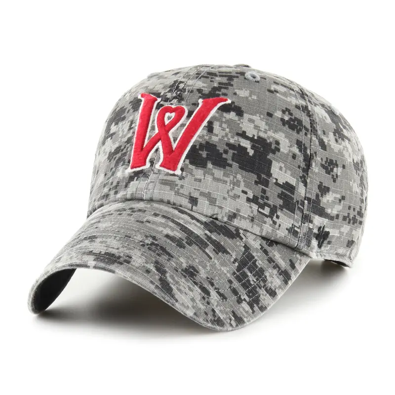 Worcester Red Sox  OHT Gray Digi Camo Nilan Clean Up