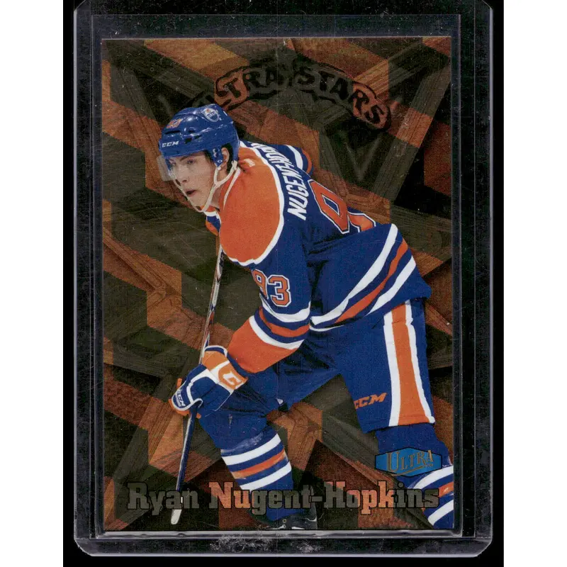 2012-13 Fleer Retro - 1997-98 Ultra Stars Gold Design - Ryan Nugent-Hopkins #4 US