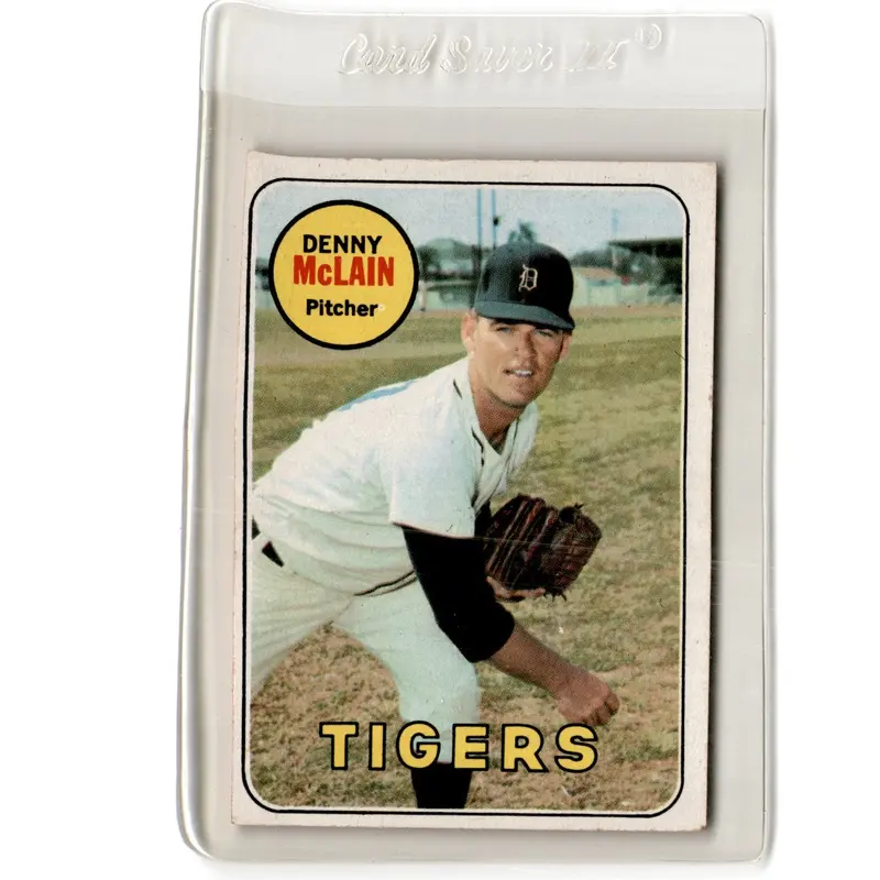 1969 Topps Denny McLain #150 VG-EX