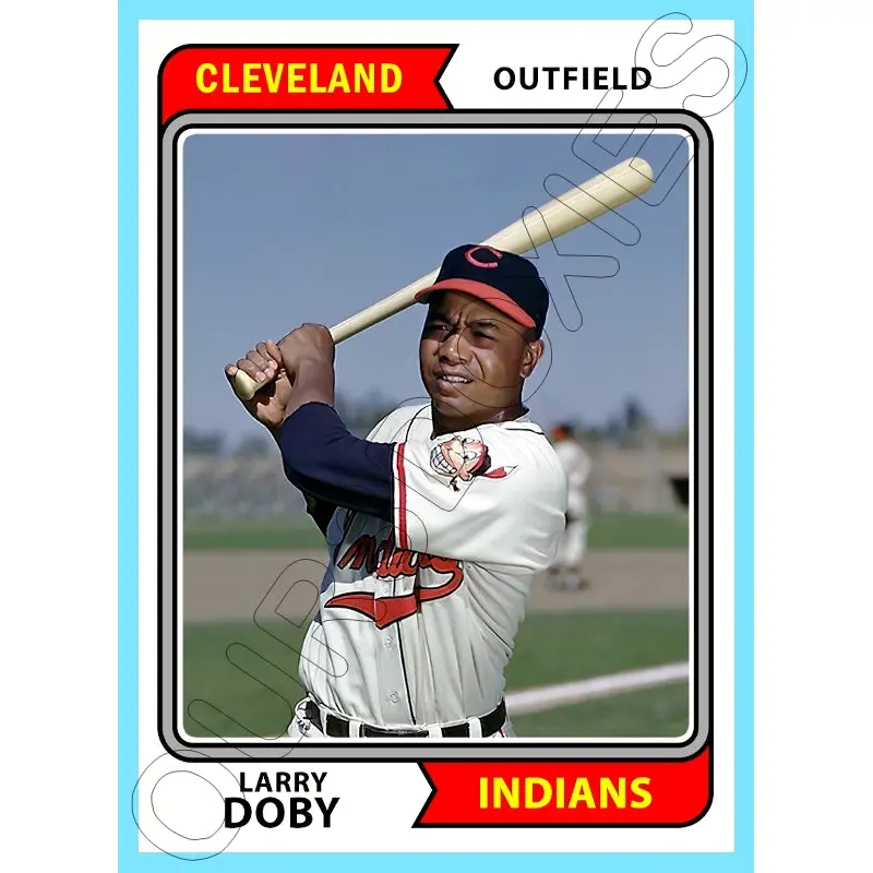 Larry Doby 1974 Topps Custom Card - 4810