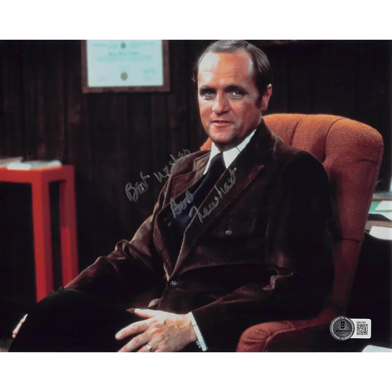 Bob Newhart The Bob Newhart Show "Best Wishes" Signed 8x10 Photo BAS #BM01891