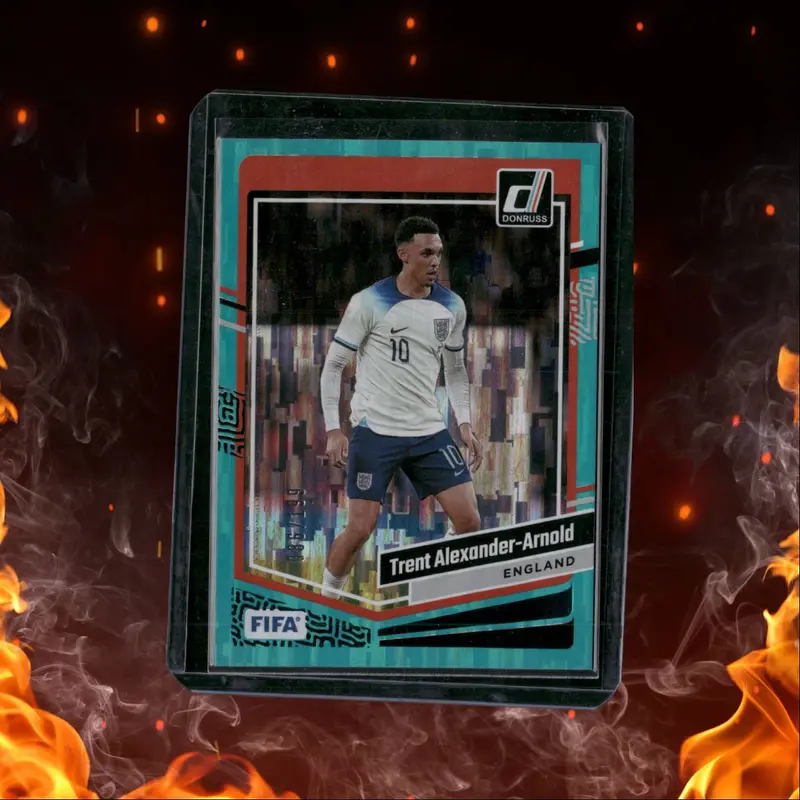 2023 Panini Donruss Trent Alexander-Arnold Aqua 086/199 #10