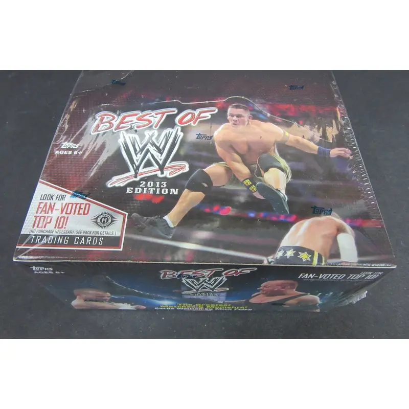 2013 Topps Best Of WWE Wrestling Cards Box (Hobby)