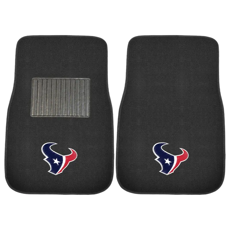 NFL - Houston Texans 2-pc Embroidered Car Mat Set