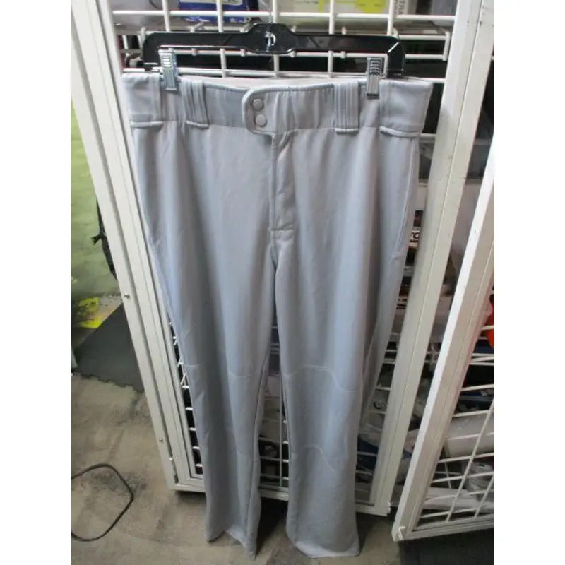 Used Rawlings Grey Open Bottom Pants Adult Size Large