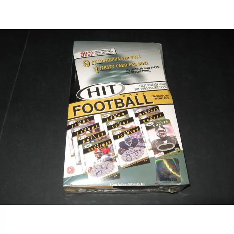 2003 Sage Hit Football Box (Hobby)