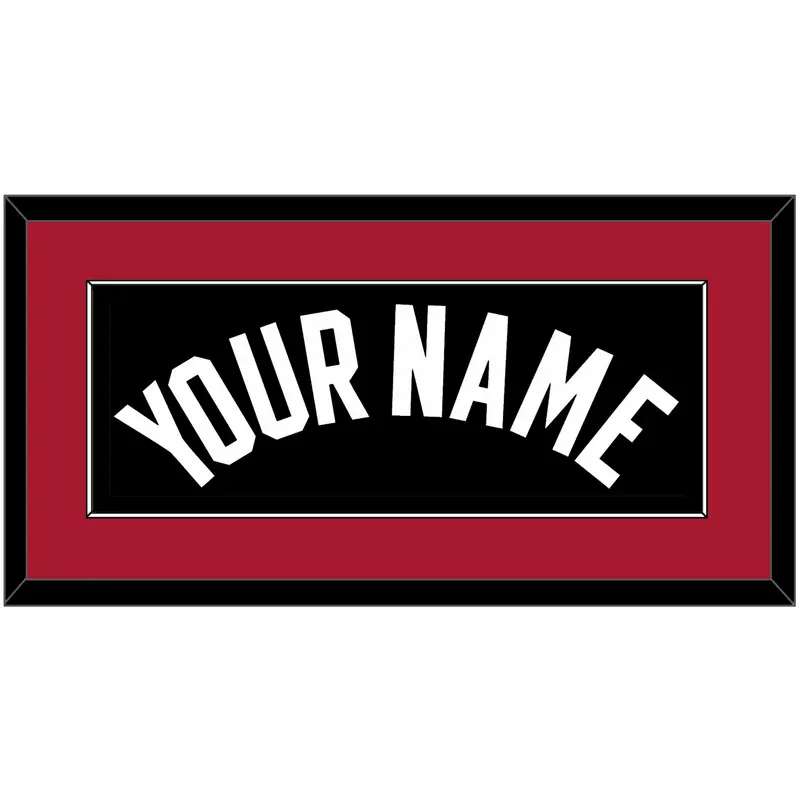 Miami Name - Road Black (1999-2008) - Single Mat 2
