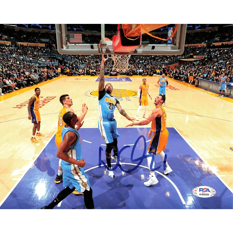 Wilson Chandler signed 8x10 photo PSA/DNA Denver Nuggets Autographed