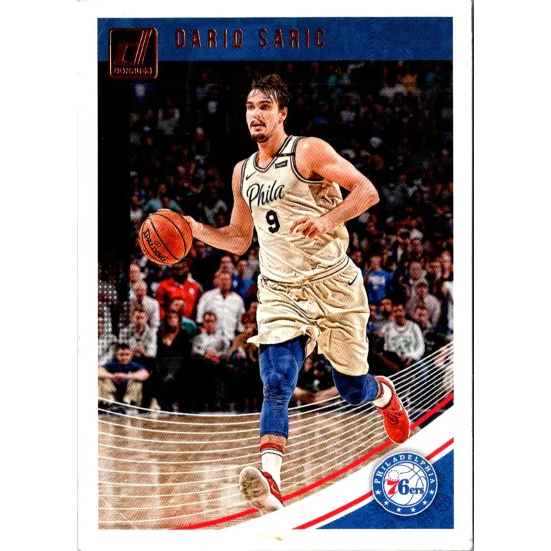 2018 Donruss Optic Blue Velocity Dario Saric #89