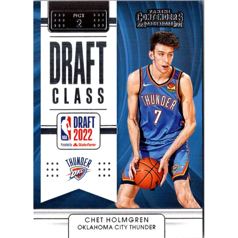 2022 Panini Contenders 2022 Draft Class Chet Holmgren #23