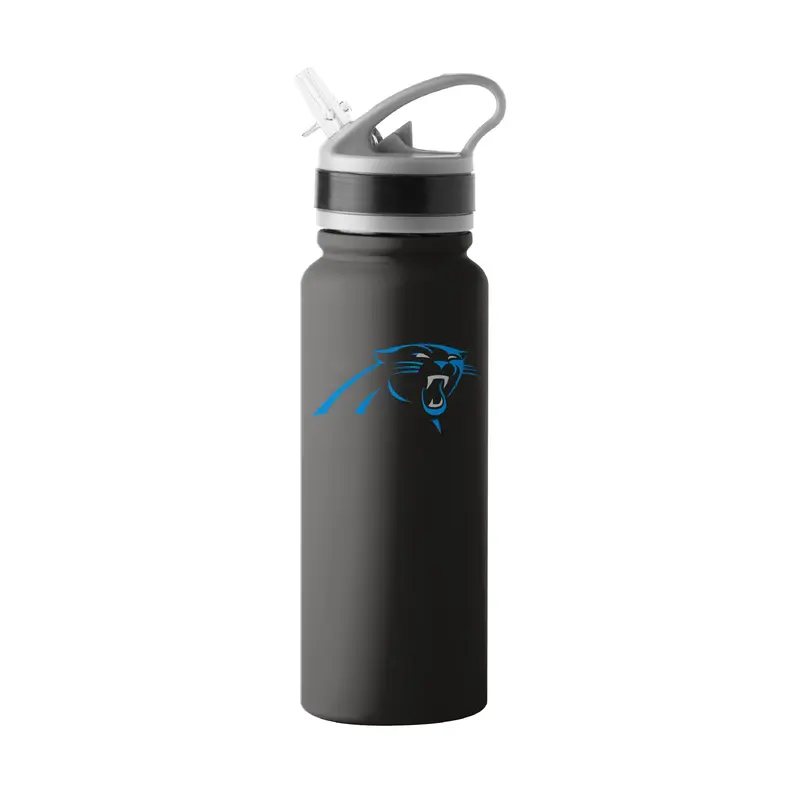 Carolina Panthers Logo 25oz Stainless Single Wall Flip Top Bottle