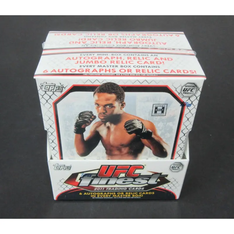 2011 Topps Finest UFC Ultimate Fighting Championship Box (Hobby)