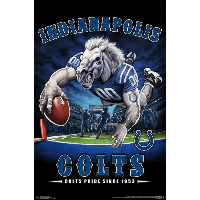 Indianapolis Colts "Colts Pride Since 1953" NFL Team Theme Poster - Trends International