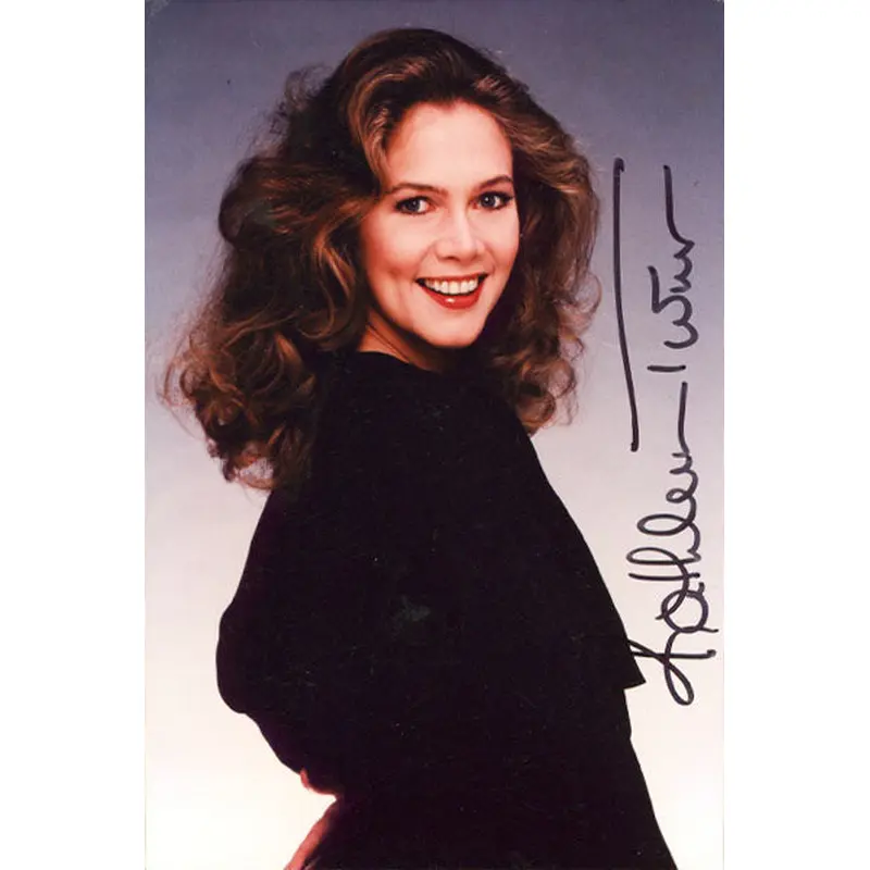 Kathleen Turner Romancing the Stone Authentic Signed 4x6 Photo BAS #BS29289