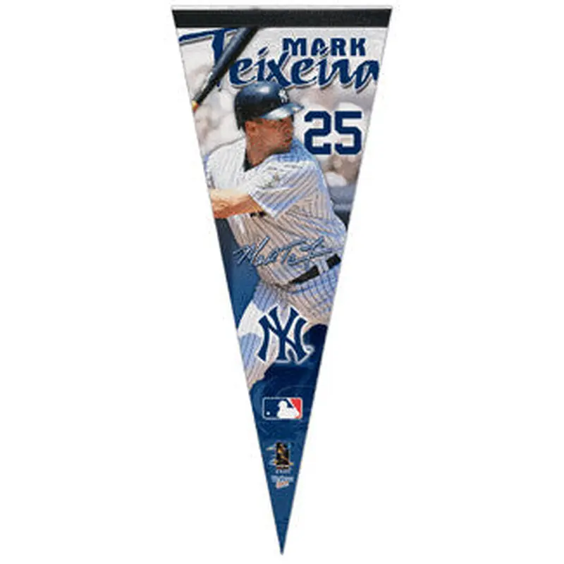 Mark Teixeira Premium Felt Collector's Pennant LE/2,009 - Wincraft