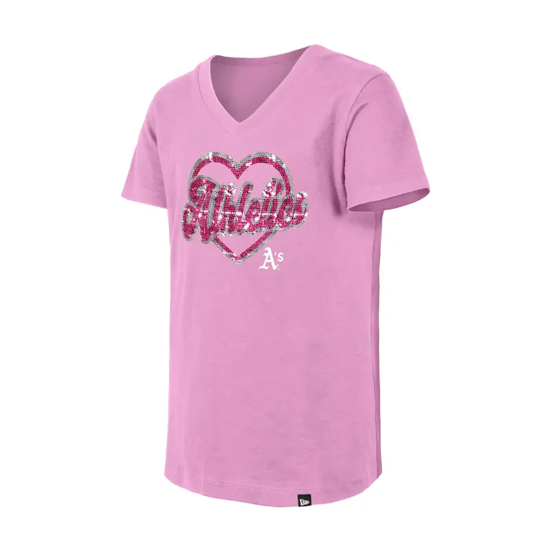 SEQUIN A'S HEART YTH T, ATHLETICS