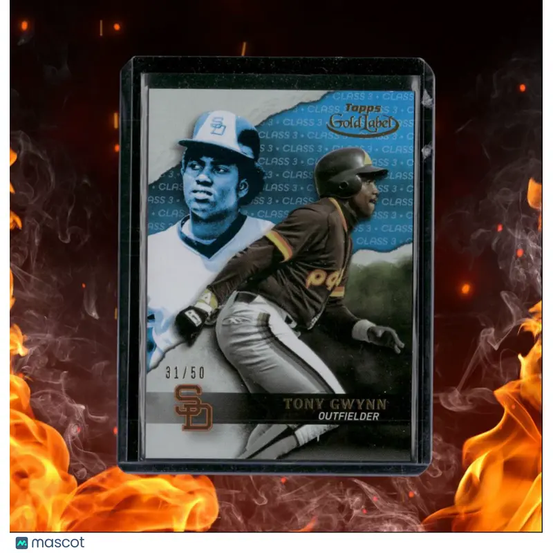 2020 Topps Gold Label Tony Gwynn Class 3 Blue 31/50 #81